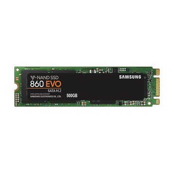 500GB / M.2 Samsung 860 EVO Зчитування: 550MB/s; Запис: 520MB/s (SATA) 500GB / M.2 Samsung 860 EVO Зчитування: 550MB/s; Запис: 520MB/s (SATA)