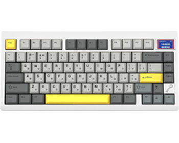 Ігрова клавіатура EPOMAKER TH80 PRO V2 Wisteria Tactile White / Tactile