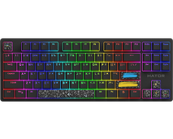Ігрова клавіатура Hator Rockfall 2 Mecha TKL Authentic Edition Black