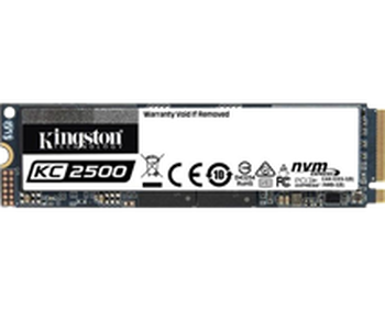 1TB / M.2 Kingston KC2500 Зчитування: 3500MB/s; Запис: 2900MB/s, TLC, DRAM 1TB / M.2 Kingston KC2500 Зчитування: 3500MB/s; Запис: 2900MB/s, TLC, DRAM
