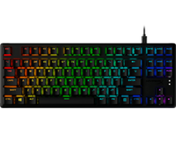Ігрова клавіатура HyperX Alloy Origins Core PBT Red RGB Black / Linear