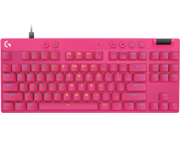 Ігрова клавіатура Logitech G PRO X TKL RAPID Magenta Ігрова клавіатура Logitech G PRO X TKL RAPID Magenta