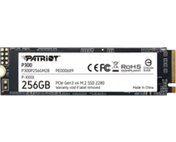 256GB / M.2 Patriot P300 Чтение: 1700MB/s; Запись: 1100MB/s 256GB / M.2 Patriot P300 Чтение: 1700MB/s; Запись: 1100MB/s
