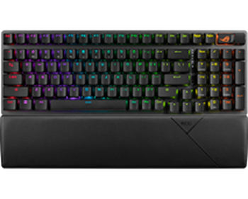 Игровая клавиатура Asus ROG Strix Scope II 96 RGB NX Wireless Black / Linear (90MP037A-BKUA01) Игровая клавиатура Asus ROG Strix Scope II 96 RGB NX Wireless Black / Linear (90MP037A-BKUA01)