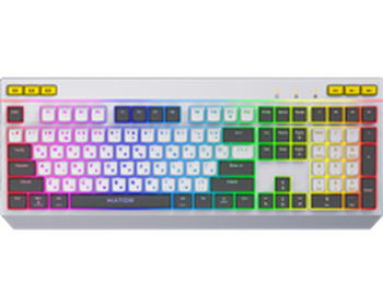 Ігрова клавіатура Hator Icefall White (HTK405UA)