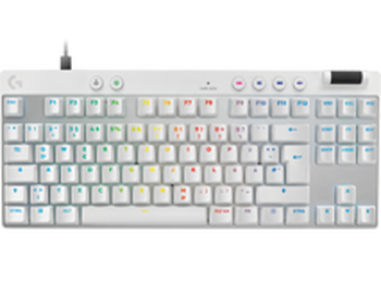 Ігрова клавіатура Logitech G PRO X TKL RAPID White (920-013242) / Магнітна Ігрова клавіатура Logitech G PRO X TKL RAPID White (920-013242) / Магнітна