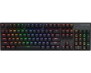 Игровая клавиатура Hator Icefall Mecha Rainbow Black (HTK104UA)
