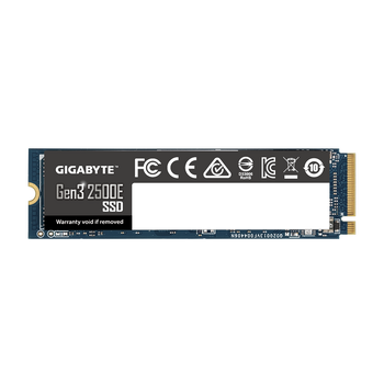 500GB / M.2 Gigabyte 2500E GEN3 Чтение: 2300MB/s; Запись: 1500MB/s, QLC 500GB / M.2 Gigabyte 2500E GEN3 Чтение: 2300MB/s; Запись: 1500MB/s, QLC