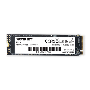 240GB / M.2 Patriot P310 Чтение: 1700MB/s; Запись: 1000MB/s 240GB / M.2 Patriot P310 Чтение: 1700MB/s; Запись: 1000MB/s