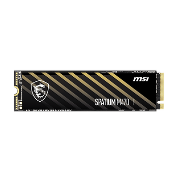2ТB / M.2 MSI Spatium M470 Зчитування: 5000MB/s; Запис: 4400MB/s, TLC, DRAM