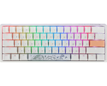 Ігрова клавіатура Ducky One 3 Mini Cherry MX Speed Silver RGB White UA / Linear