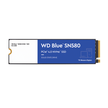 2TB / M.2 WD Blue SN580 Чтение: 4150MB/s; Запись: 4150MB/s, TLC