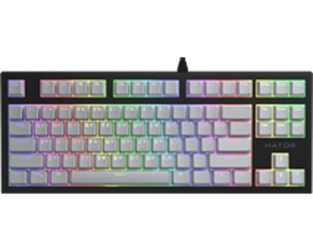 Ігрова клавіатура Hator Skyfall TKL Pro Black, Linear, PBT, Укр