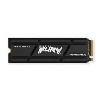 500GB / M.2 Kingston Fury Renegade with Heatsink Зчитування: 7300MB/s; Запис: 3900MB/s, TLC, DRAM