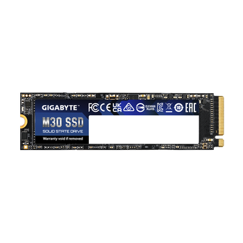 512GB / M.2 Gigabyte M30 (GP-GM30512G-G) Зчитування: 3500MB/s; Запис: 2600MB/s, TLC, DRAM