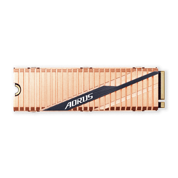 500GB / M.2 Gigabyte Aorus (GP-ASM2NE6500GTTD) Зчитування: 5000MB/s; Запис: 2500MB/s
