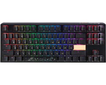 Ігрова клавіатура Ducky One 3 TKL Cherry MX Silent Red RGB Black UA / Linear